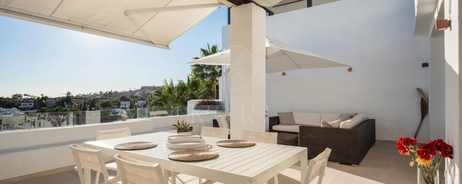 Elegant duplex penthouse in Aloha, Marbella with 3 bedrooms