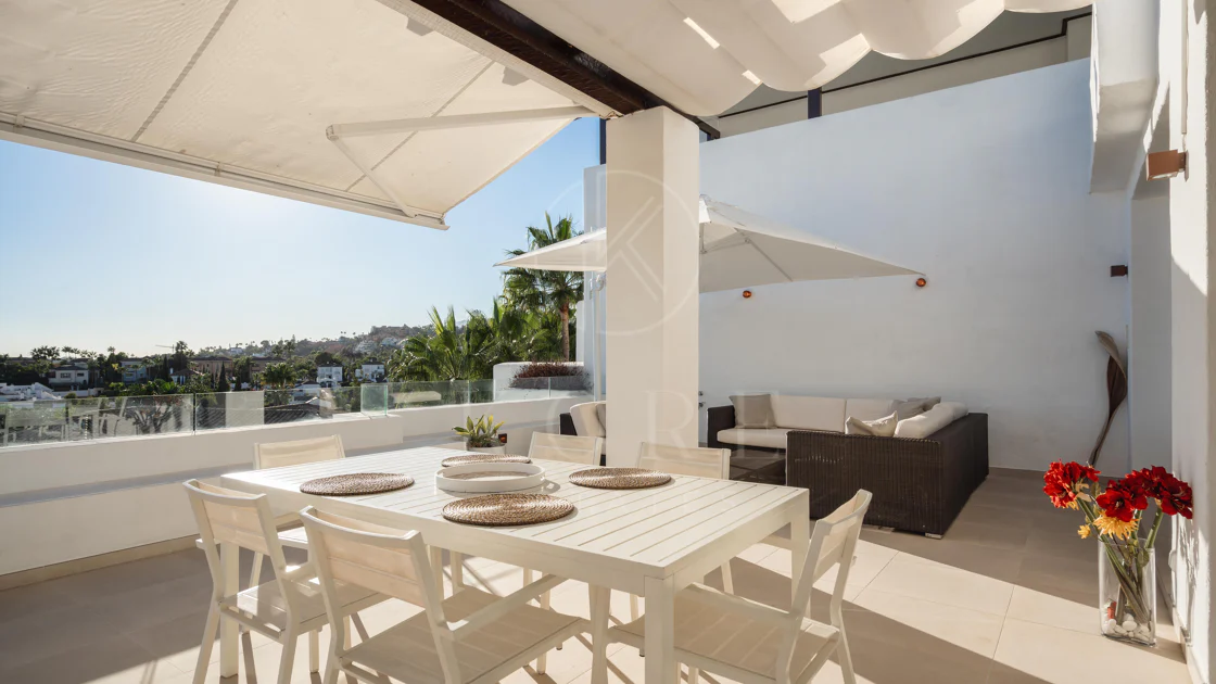 Elegant duplex penthouse in Aloha, Marbella with 3 bedrooms