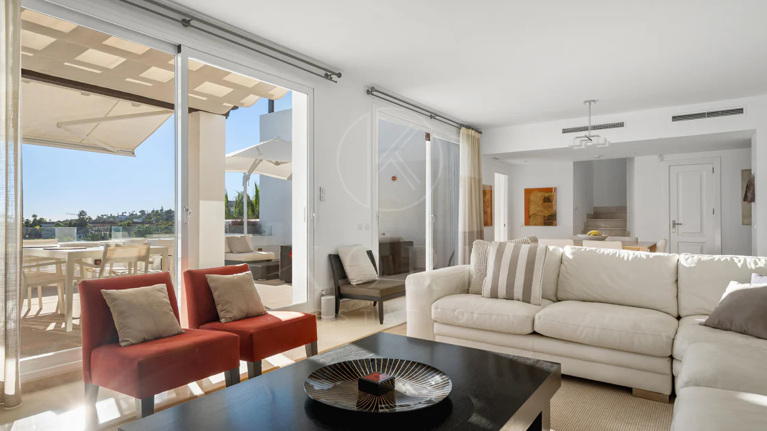 Elegant duplex penthouse in Aloha, Marbella with 3 bedrooms
