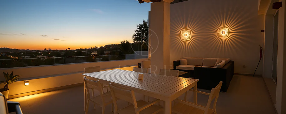 Elegant duplex penthouse in Aloha, Marbella with 3 bedrooms
