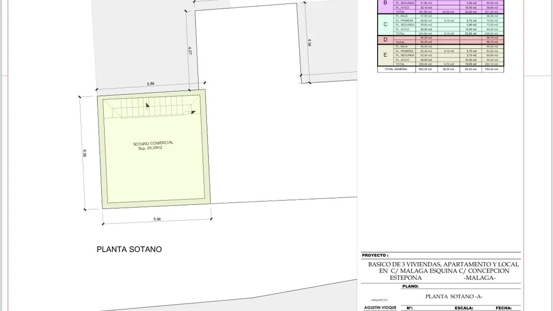 Prime Corner Plot of 190 m² in the Old Town of Estepona – 50m from the Beach, Buildable up to 800 m²