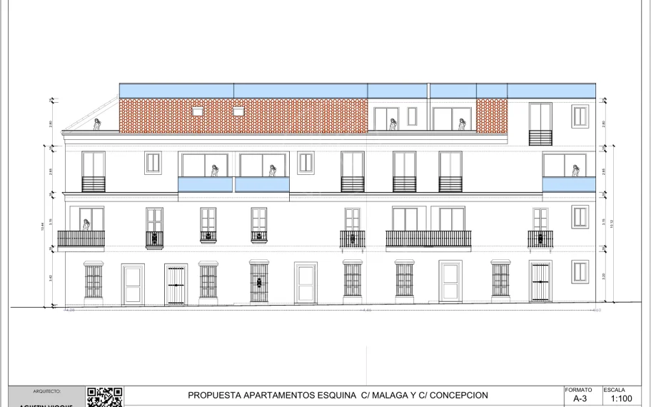 Prime Corner Plot of 190 m² in the Old Town of Estepona – 50m from the Beach, Buildable up to 800 m²
