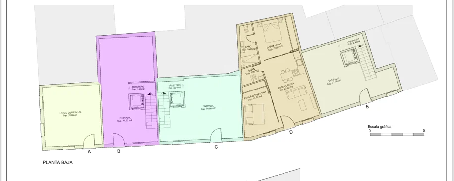 Prime Corner Plot of 190 m² in the Old Town of Estepona – 50m from the Beach, Buildable up to 800 m²
