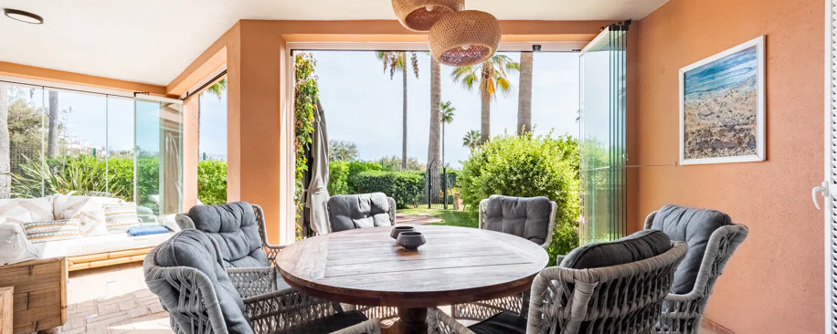 Unique Frontline Beach Villa in La Perla de la Bahía, Casares