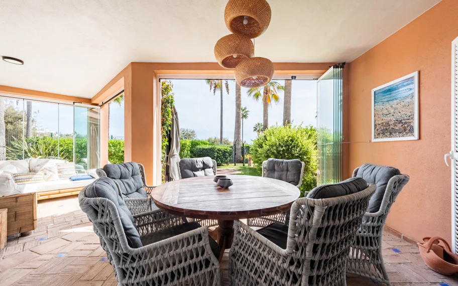 Unique Frontline Beach Villa in La Perla de la Bahía, Casares