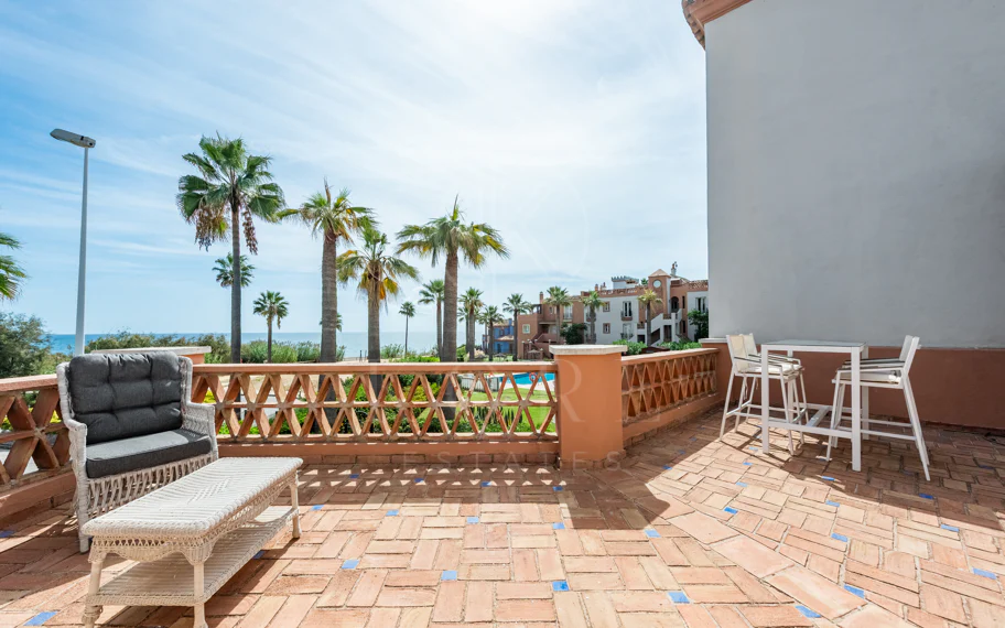 Unique Frontline Beach Villa in La Perla de la Bahía, Casares