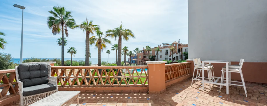 Unique Frontline Beach Villa in La Perla de la Bahía, Casares
