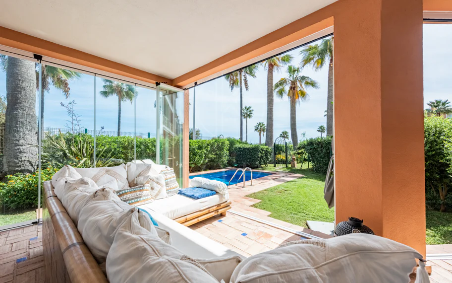 Unique Frontline Beach Villa in La Perla de la Bahía, Casares