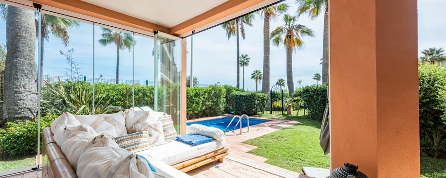 Unique Frontline Beach Villa in La Perla de la Bahía, Casares