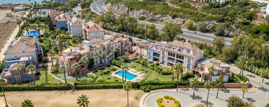 Unique Frontline Beach Villa in La Perla de la Bahía, Casares