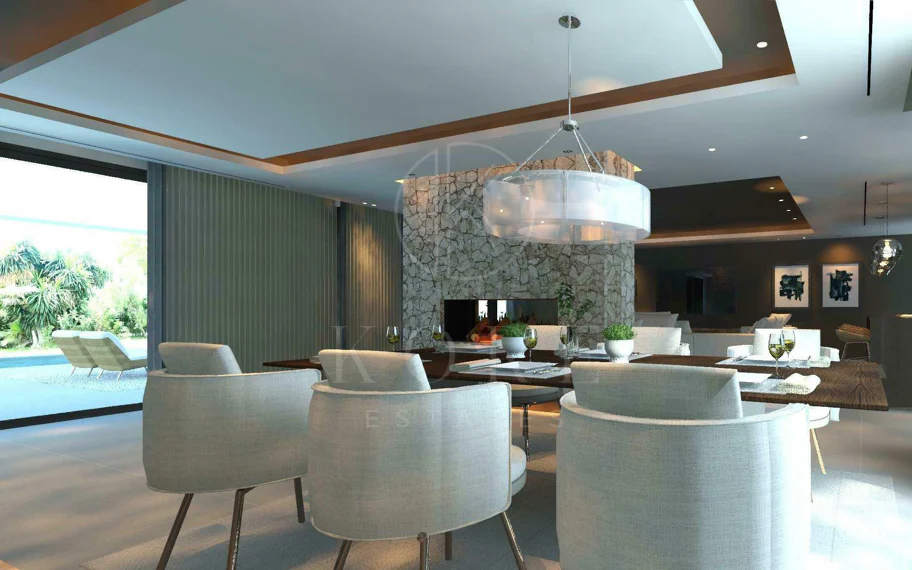 Villa Maya - a magnificent four bedroom modern villa, under construction in Guadalmina Baja