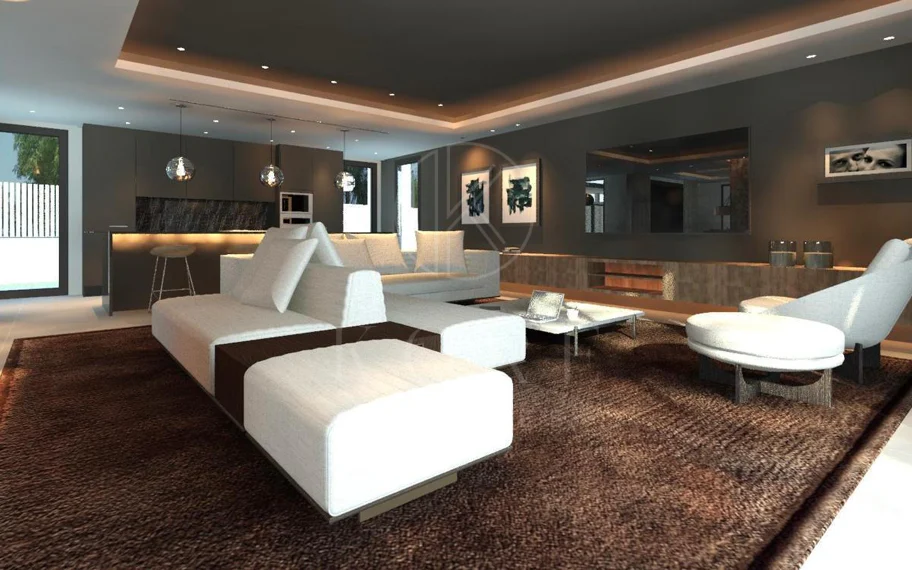 Villa Maya - a magnificent four bedroom modern villa, under construction in Guadalmina Baja