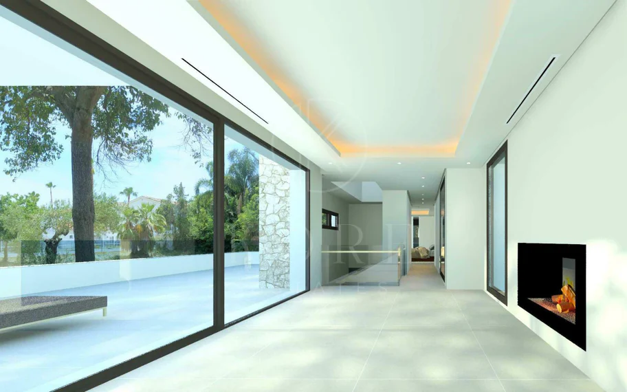 Villa Maya - a magnificent four bedroom modern villa, under construction in Guadalmina Baja
