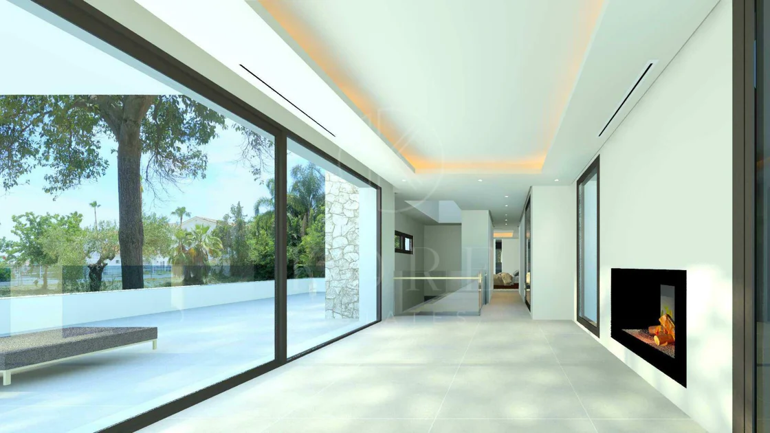 Villa Maya - a magnificent four bedroom modern villa, under construction in Guadalmina Baja