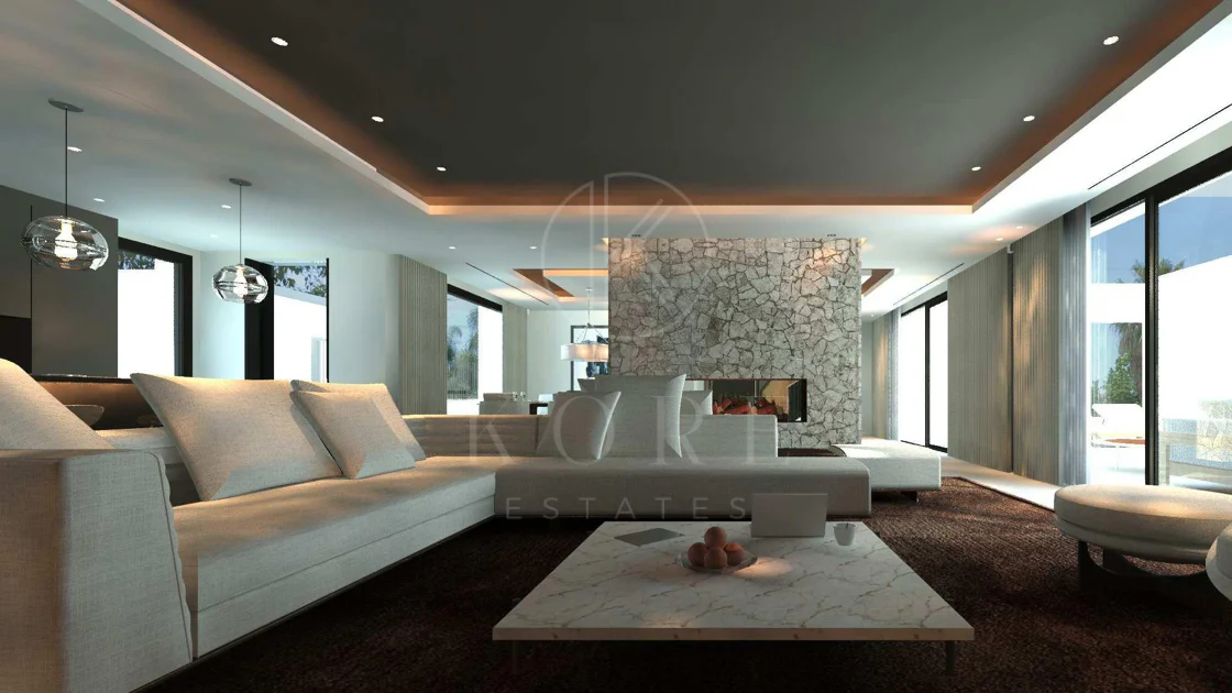 Villa Maya - a magnificent four bedroom modern villa, under construction in Guadalmina Baja