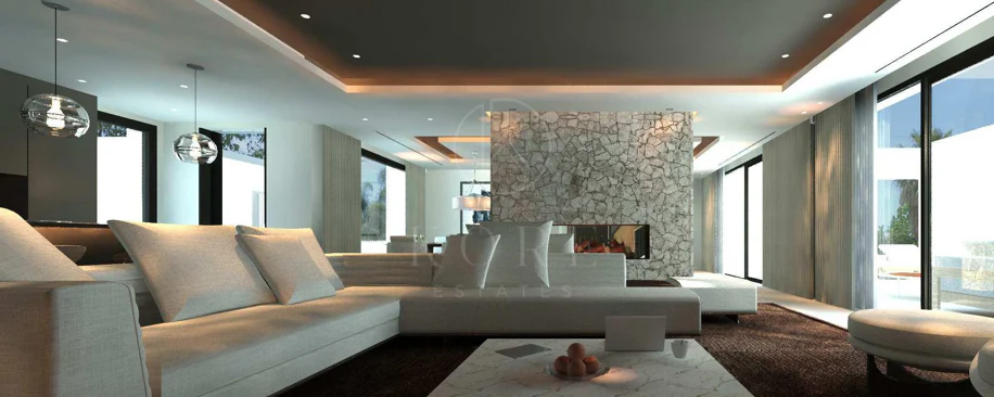 Villa Maya - a magnificent four bedroom modern villa, under construction in Guadalmina Baja