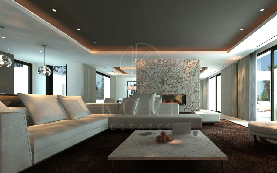 Villa Maya - a magnificent four bedroom modern villa, under construction in Guadalmina Baja