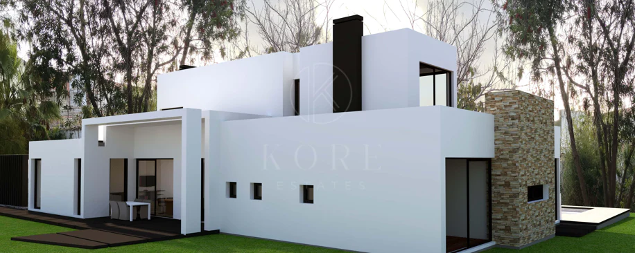 Villa Maya - a magnificent four bedroom modern villa, under construction in Guadalmina Baja