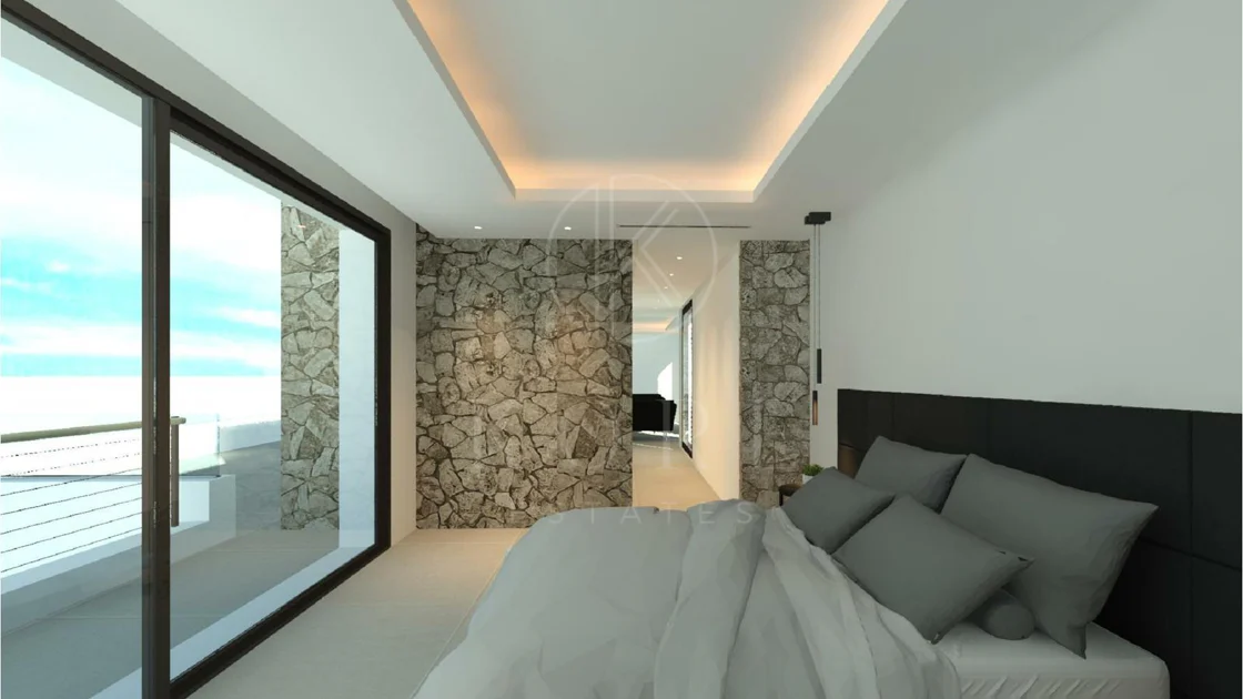 Villa Maya - a magnificent four bedroom modern villa, under construction in Guadalmina Baja