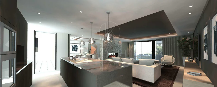 Villa Maya - a magnificent four bedroom modern villa, under construction in Guadalmina Baja