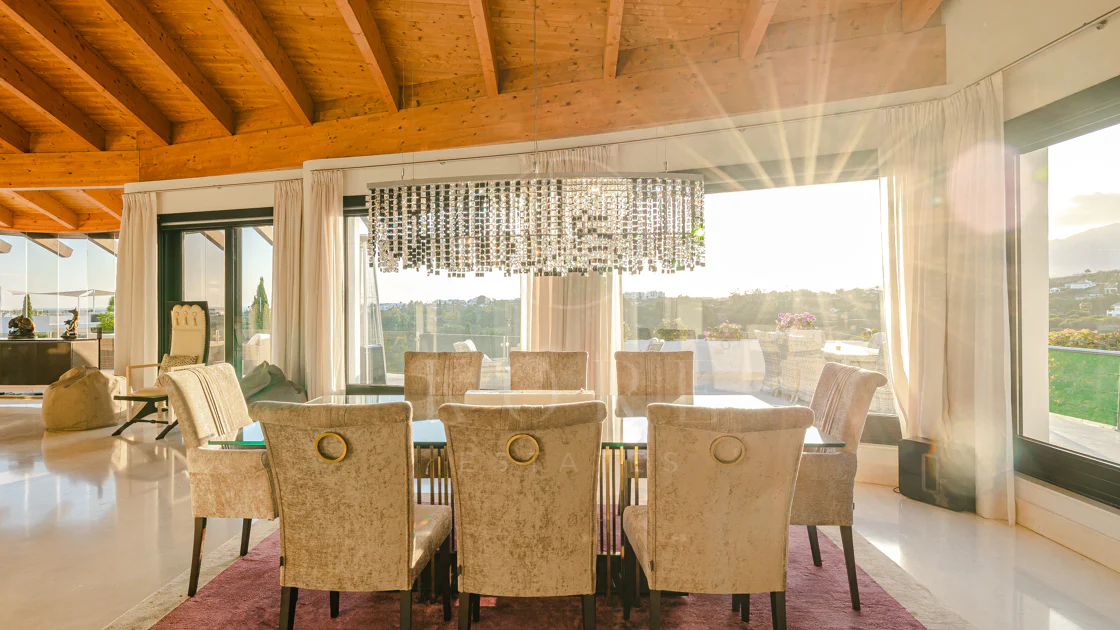 Luxury Villa in Los Flamingos, Benahavis – Exclusive 8-Bedroom Residence with Sea Views