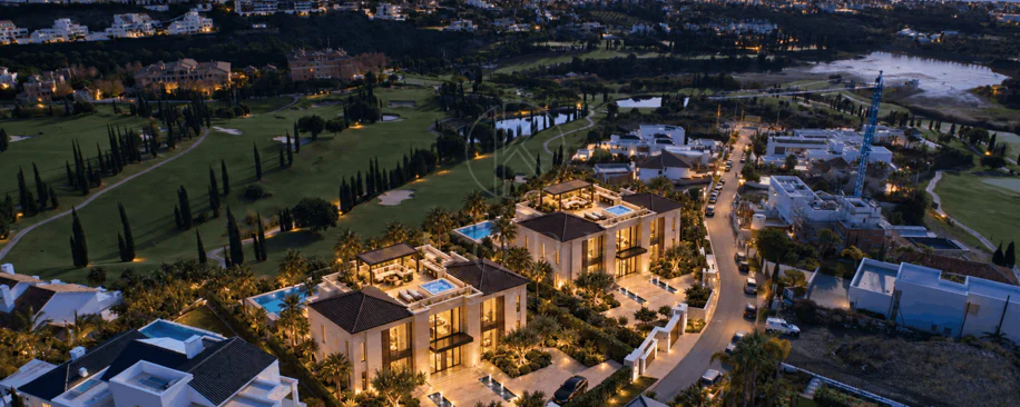 Exquisite New Frontline Golf Villa Project in Los Flamingos, Benahavis