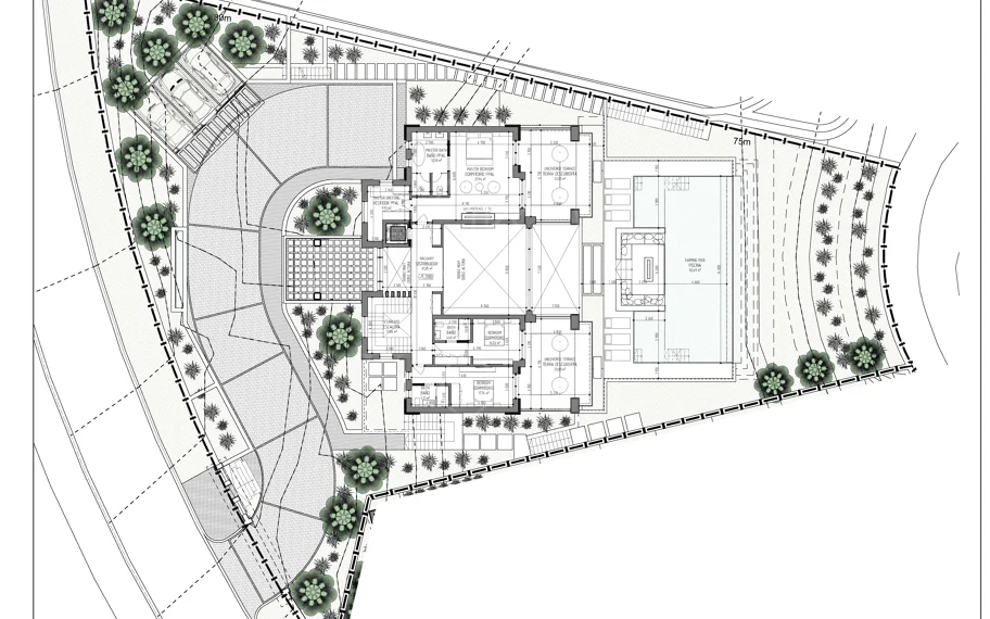 Exquisite New Frontline Golf Villa Project in Los Flamingos, Benahavis