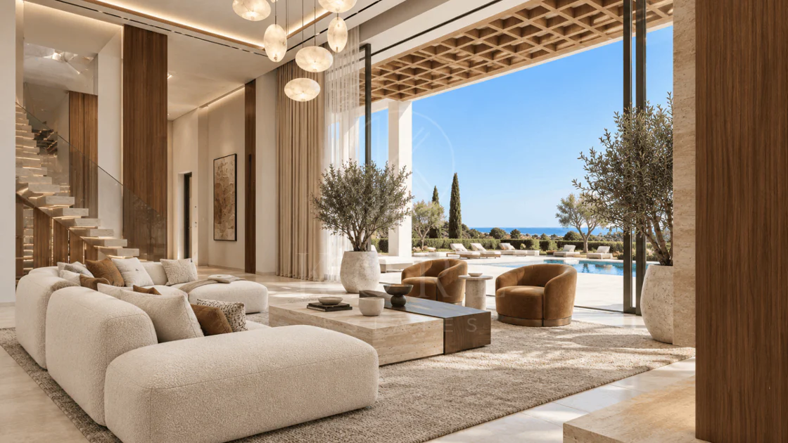 Exquisite New Frontline Golf Villa Project in Los Flamingos, Benahavis