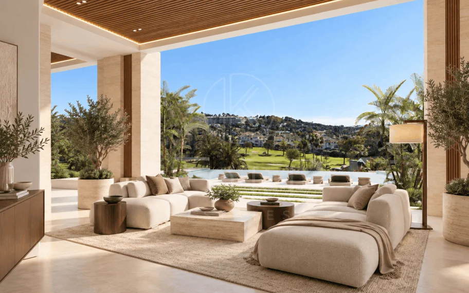 Exquisite New Frontline Golf Villa Project in Los Flamingos, Benahavis