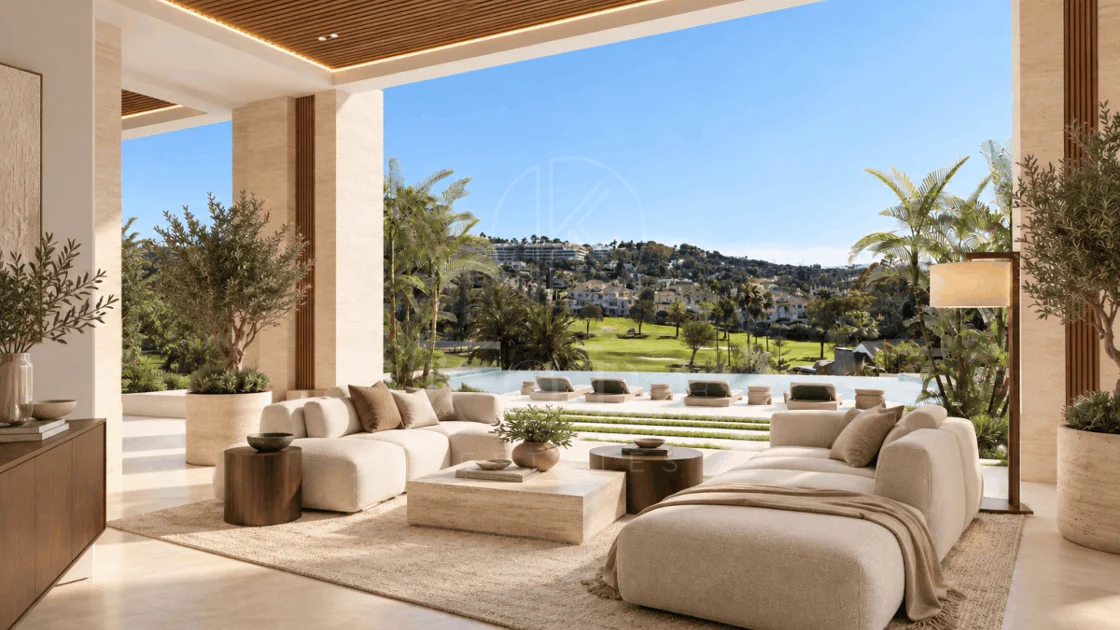 Exquisite New Frontline Golf Villa Project in Los Flamingos, Benahavis