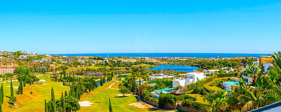 Exquisite New Frontline Golf Villa Project in Los Flamingos, Benahavis