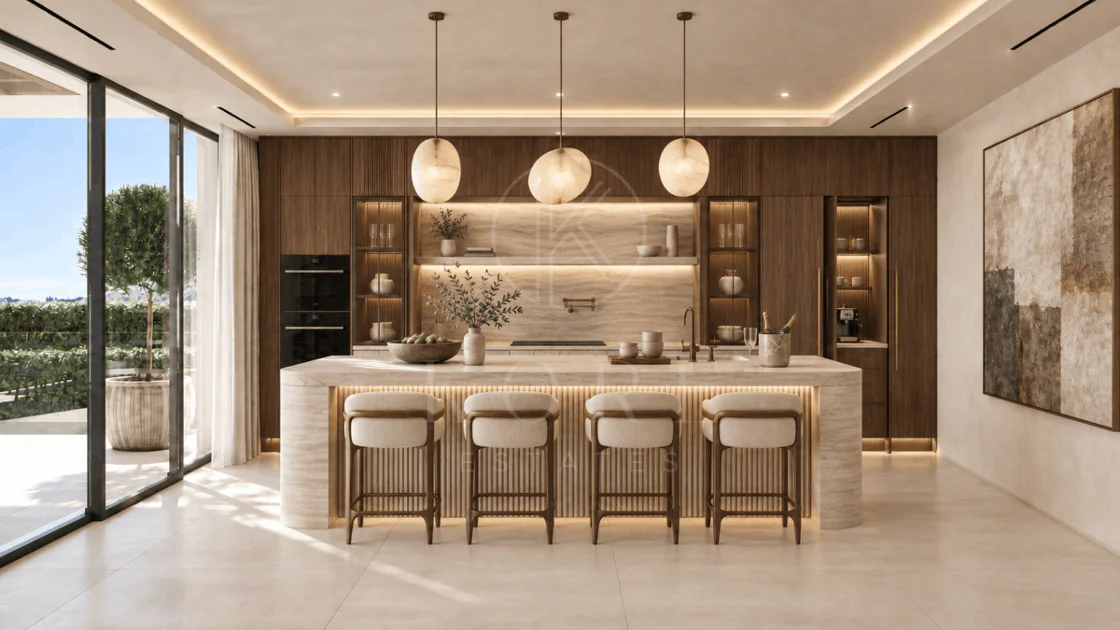 Exquisite New Frontline Golf Villa Project in Los Flamingos, Benahavis