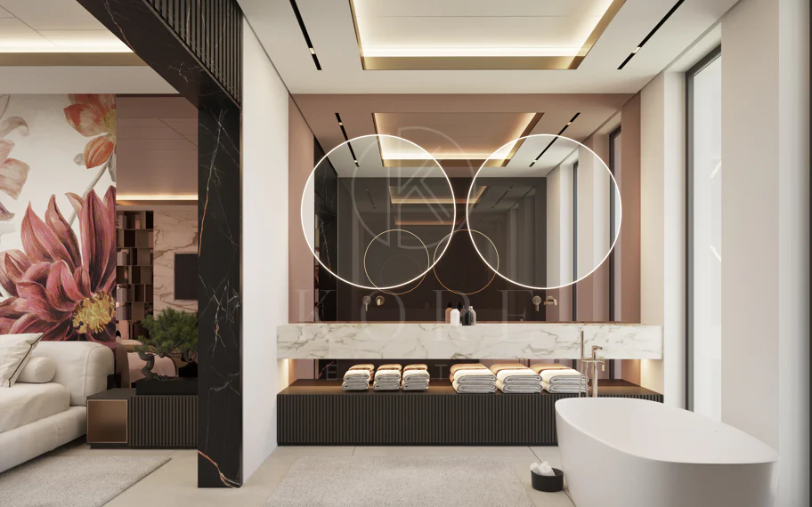 Exquisite New Frontline Golf Villa Project in Los Flamingos, Benahavis