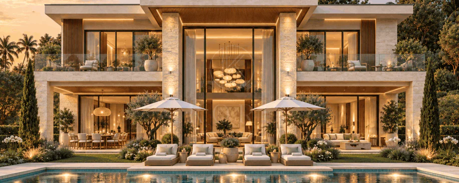 Exquisite New Frontline Golf Villa Project in Los Flamingos, Benahavis
