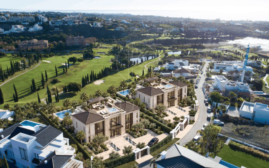 Exquisite New Frontline Golf Villa Project in Los Flamingos, Benahavis