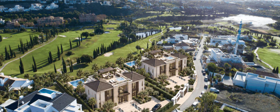 Exquisite New Frontline Golf Villa Project in Los Flamingos, Benahavis