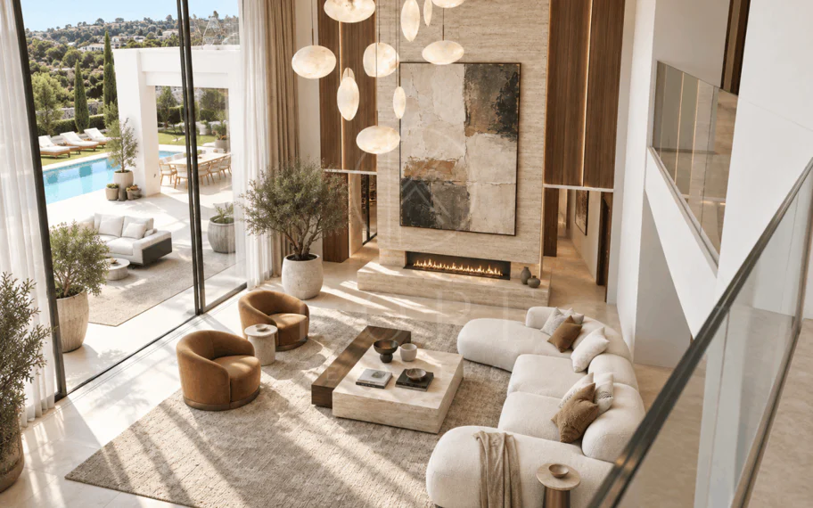 Exquisite New Frontline Golf Villa Project in Los Flamingos, Benahavis