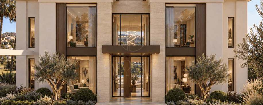 Exquisite New Frontline Golf Villa Project in Los Flamingos, Benahavis