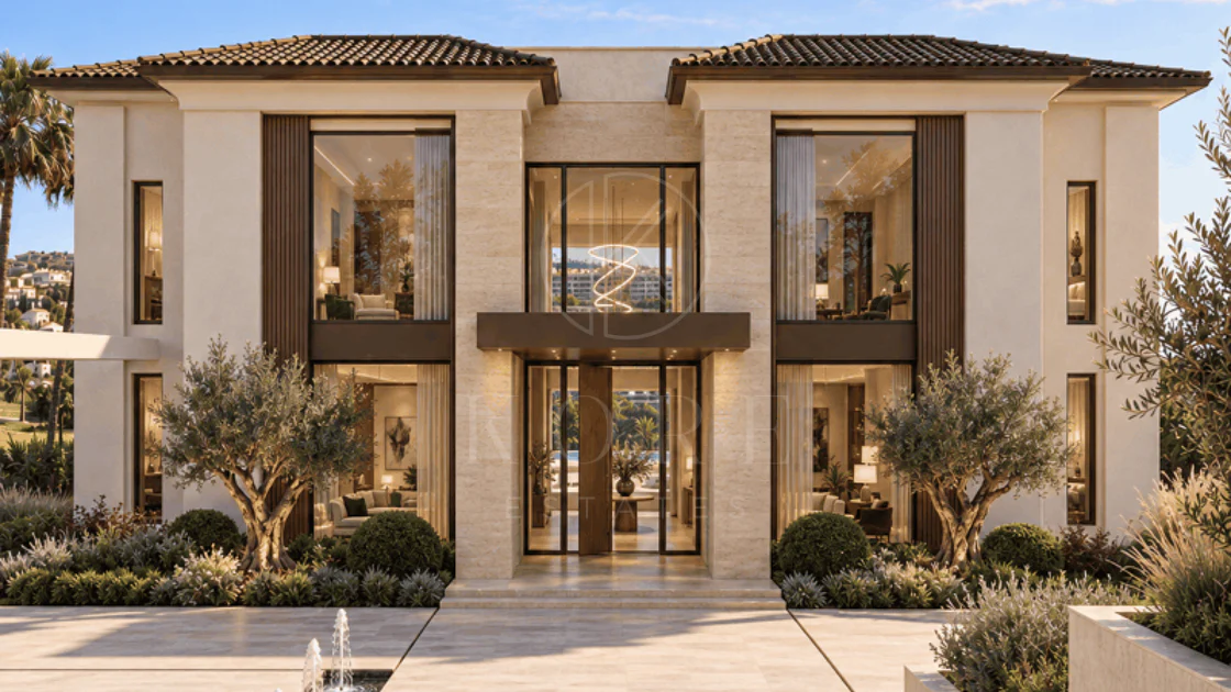 Exquisite New Frontline Golf Villa Project in Los Flamingos, Benahavis