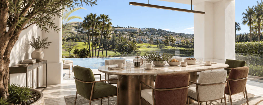 Exquisite New Frontline Golf Villa Project in Los Flamingos, Benahavis