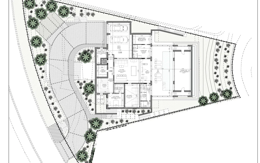 Exquisite New Frontline Golf Villa Project in Los Flamingos, Benahavis