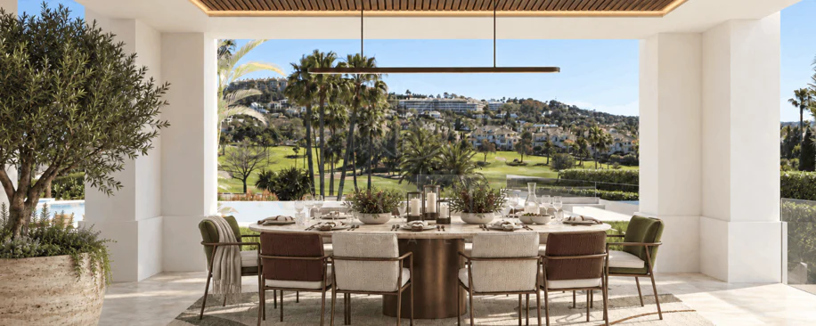 Exquisite New Frontline Golf Villa Project in Los Flamingos, Benahavis