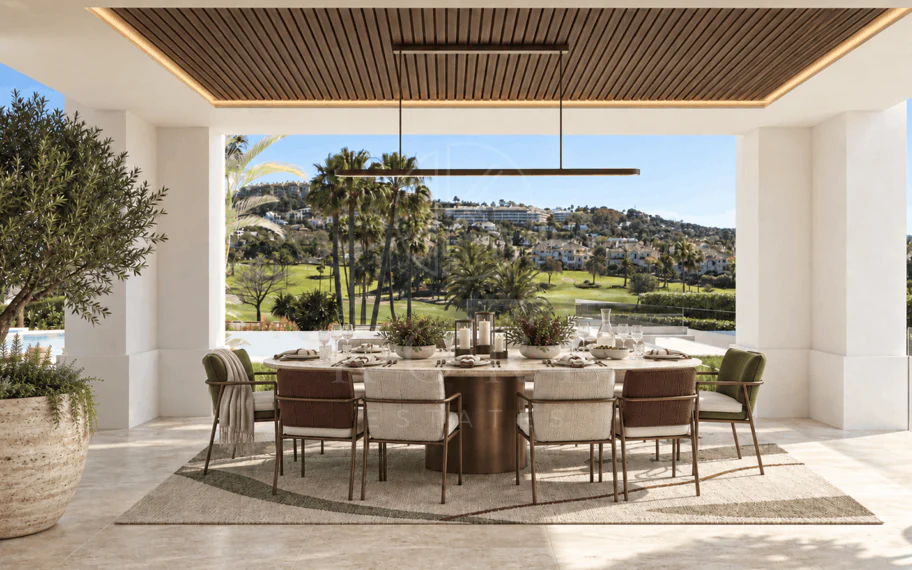 Exquisite New Frontline Golf Villa Project in Los Flamingos, Benahavis
