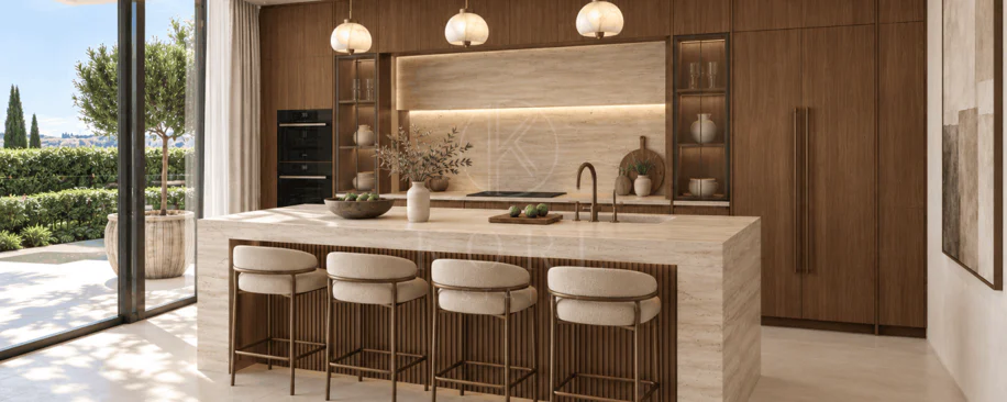Exquisite New Frontline Golf Villa Project in Los Flamingos, Benahavis