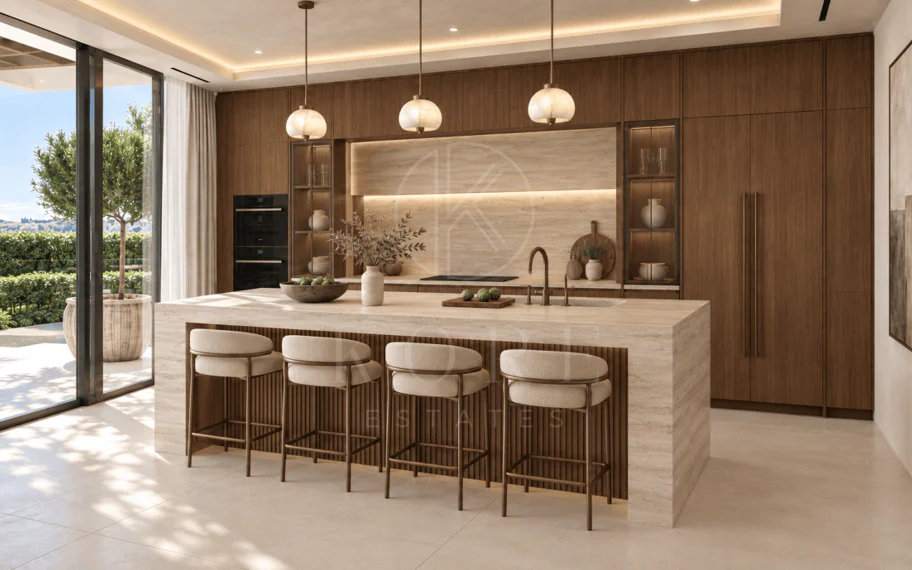 Exquisite New Frontline Golf Villa Project in Los Flamingos, Benahavis