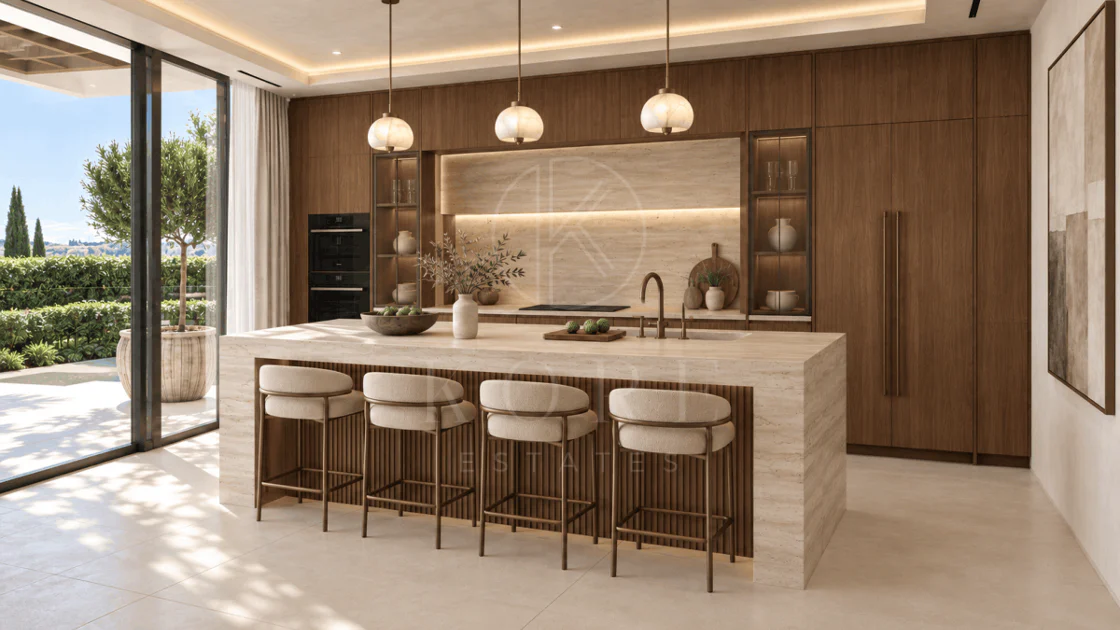 Exquisite New Frontline Golf Villa Project in Los Flamingos, Benahavis