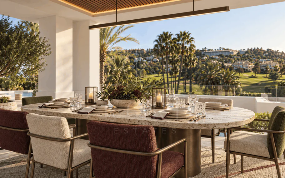 Exquisite New Frontline Golf Villa Project in Los Flamingos, Benahavis