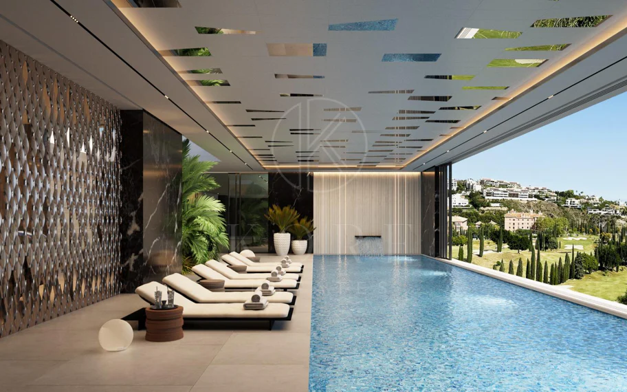 Exquisite New Frontline Golf Villa Project in Los Flamingos, Benahavis