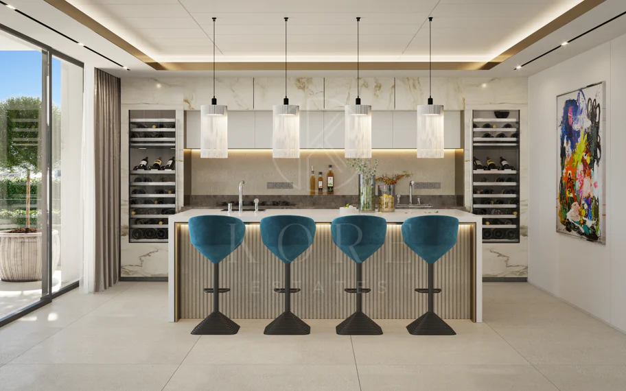 Exquisite New Frontline Golf Villa Project in Los Flamingos, Benahavis
