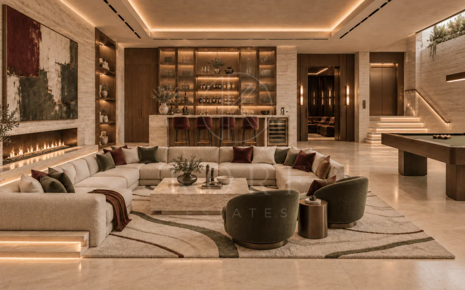 Exquisite New Frontline Golf Villa Project in Los Flamingos, Benahavis